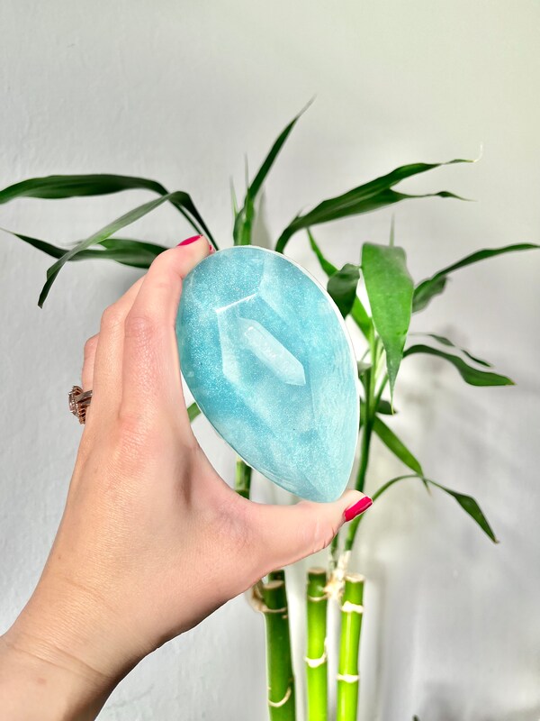 Crystal Soap Gems - hemp soap - handmade soap - surprise soap - crystal soap - crystals